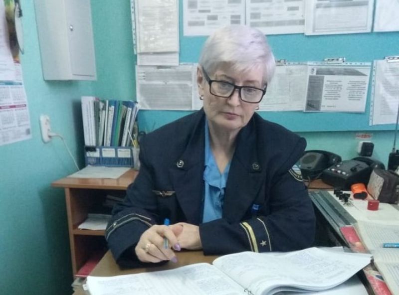 Дежурная по станции Топар о своей работе