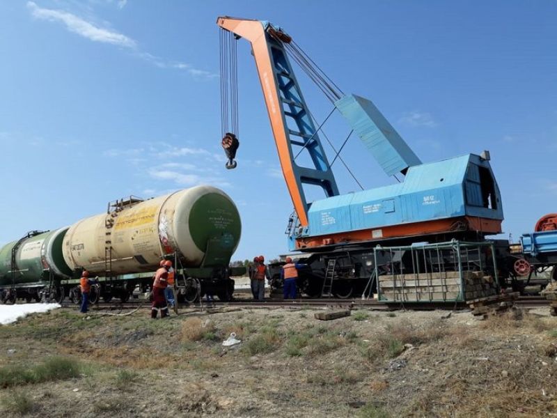 Маңғыстау станциясында өртке қарсы кезекті оқу-жаттығу өтті