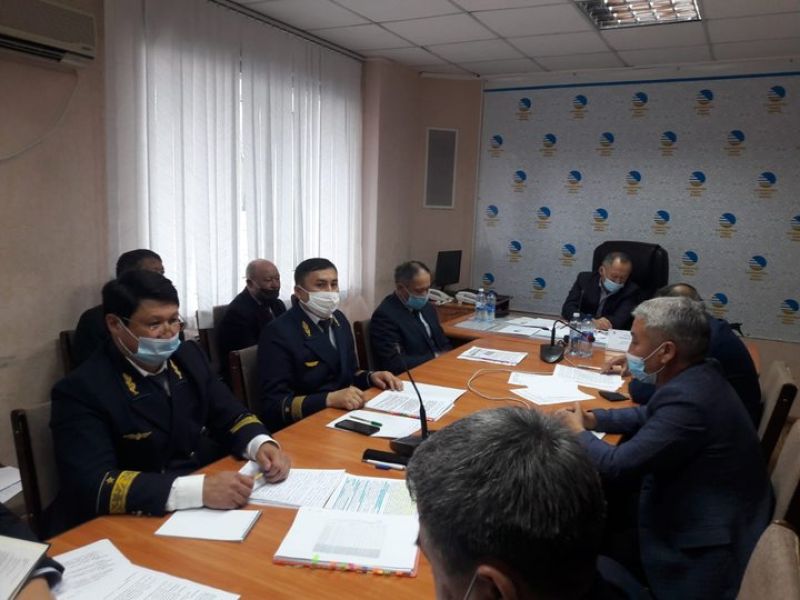 Итоги осмотра подвели на селекторном совещании в Кокшетау