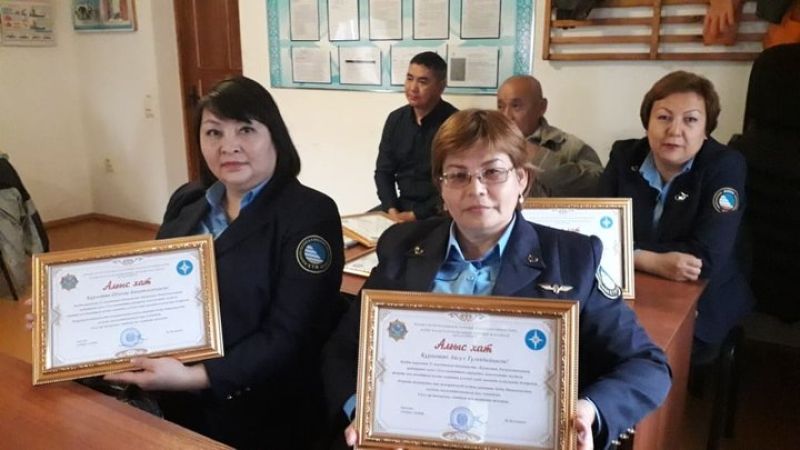 Работников пожарных поездов отметили благодарственными письмами