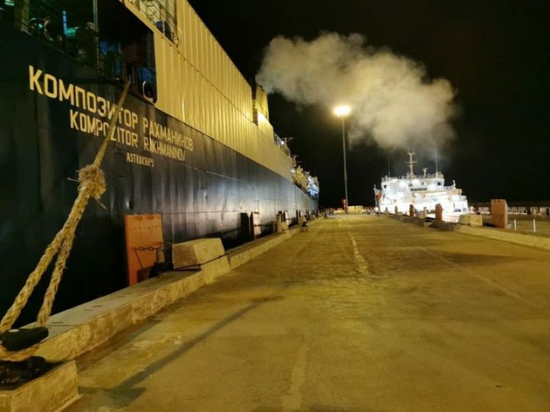 Порт Курык запустил новую паромную линию
