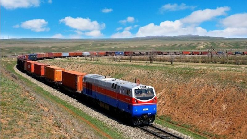 Экспортный контейнерный поезд по маршруту ТМТМ отправился в Сиань