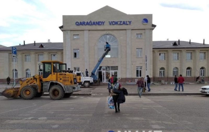 На вокзале Караганды усилили меры из-за коронавируса