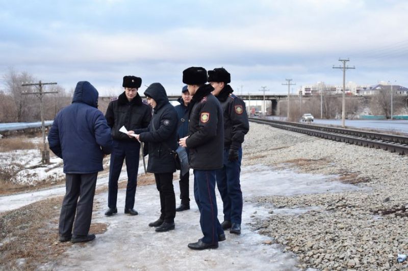 14 случаев экстренных торможений применили машинисты грузовых поездов в Уральске