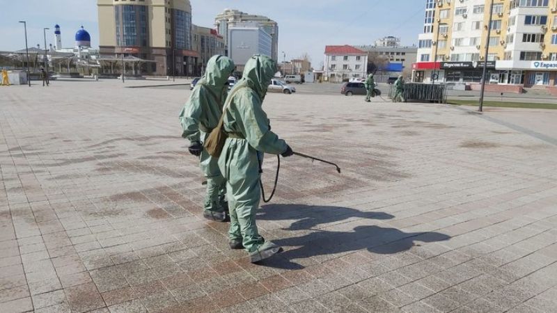 Как «КТЖ – Грузовые перевозки» дезинфицируют локомотивы?