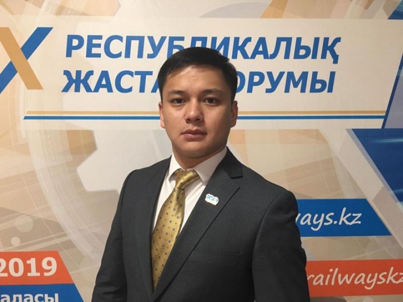 Ревизор участка Жетыген – Алтынколь Ельдар Байсаков