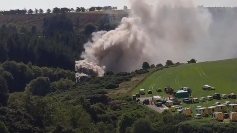 Поезд потерпел крушение в Шотландии - есть погибшие