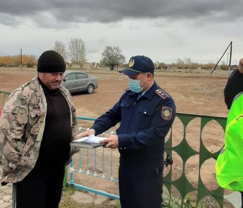 Акция "Осторожно, поезд" прошла на станции Ерейментау