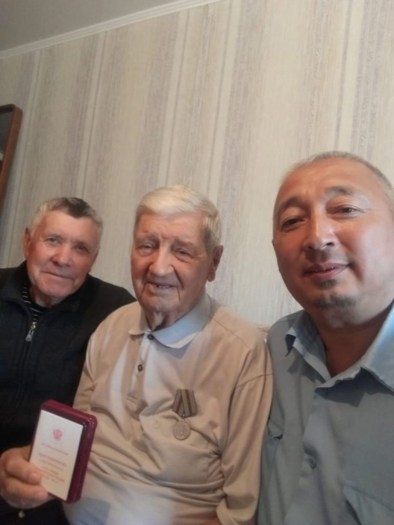 Награда нашла ветерана
