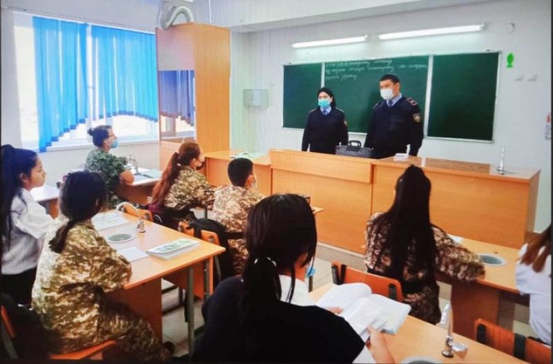 Таразда желілік полиция «Көліктегі қауіпсіздік» акциясын өткізді