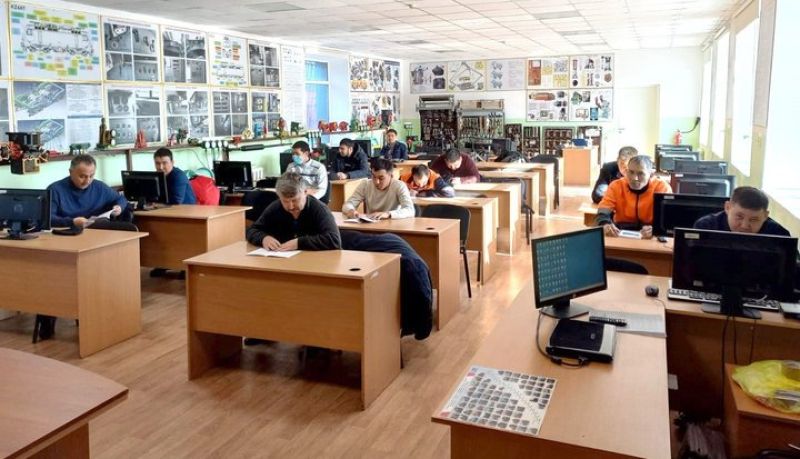 Технические занятия с локомотивными бригадами Акмолинского региона