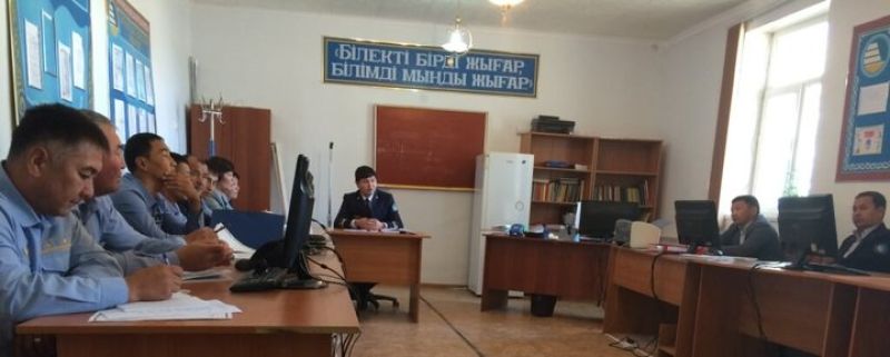 Айлық есебі тыңдалды