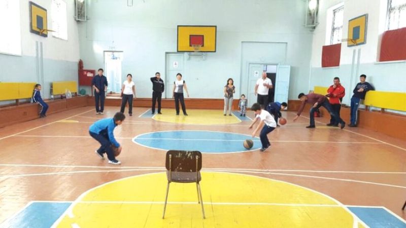 Спортивные родители и сыновья