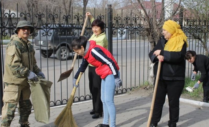 Астанаға көктем келді