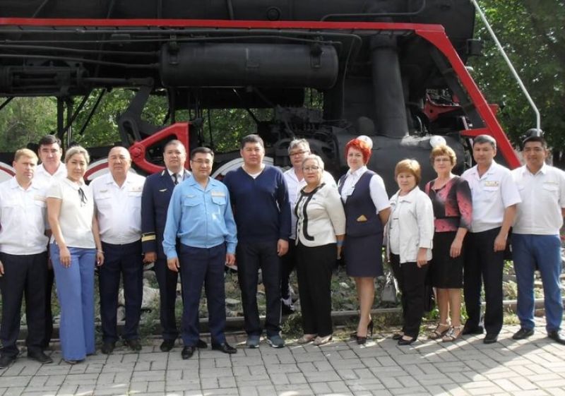 В гостях у железнодорожников