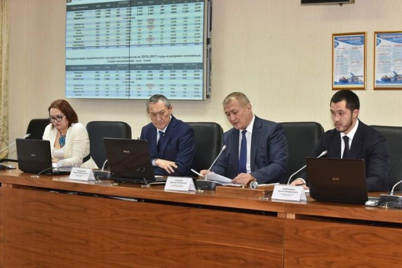 Зерно отгружено по графику