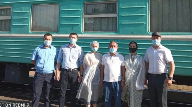 70% железнодорожников Акмолинского региона получили вакцину от коронавируса
