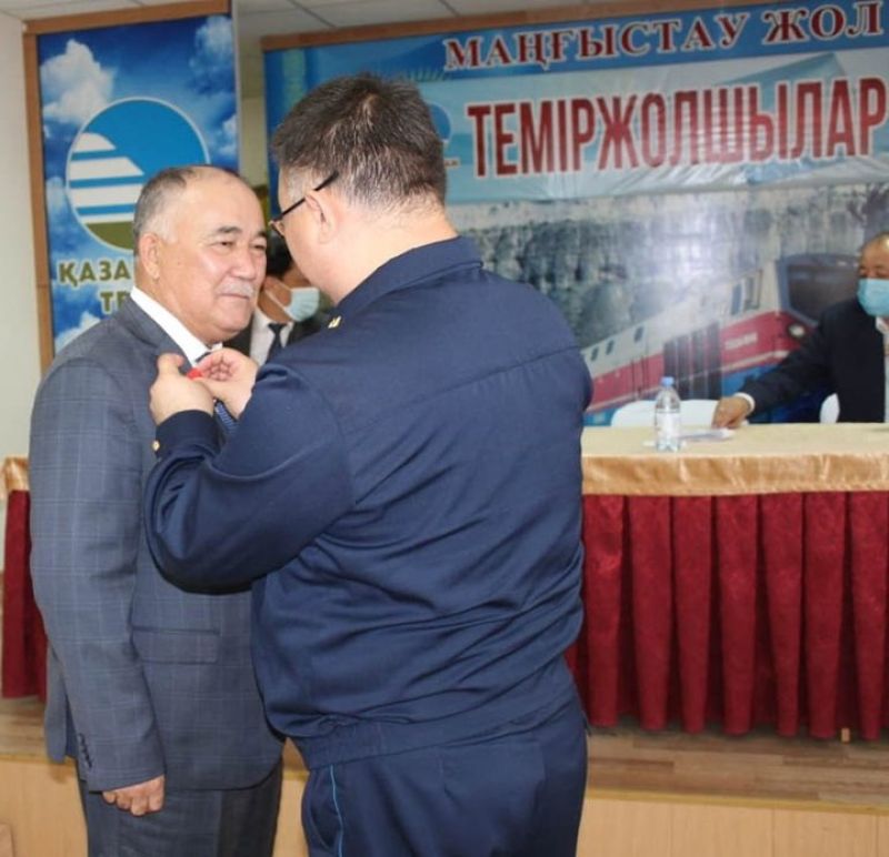 40 жылға жуық теміржол саласында еңбек ететін маманның өмір жолы