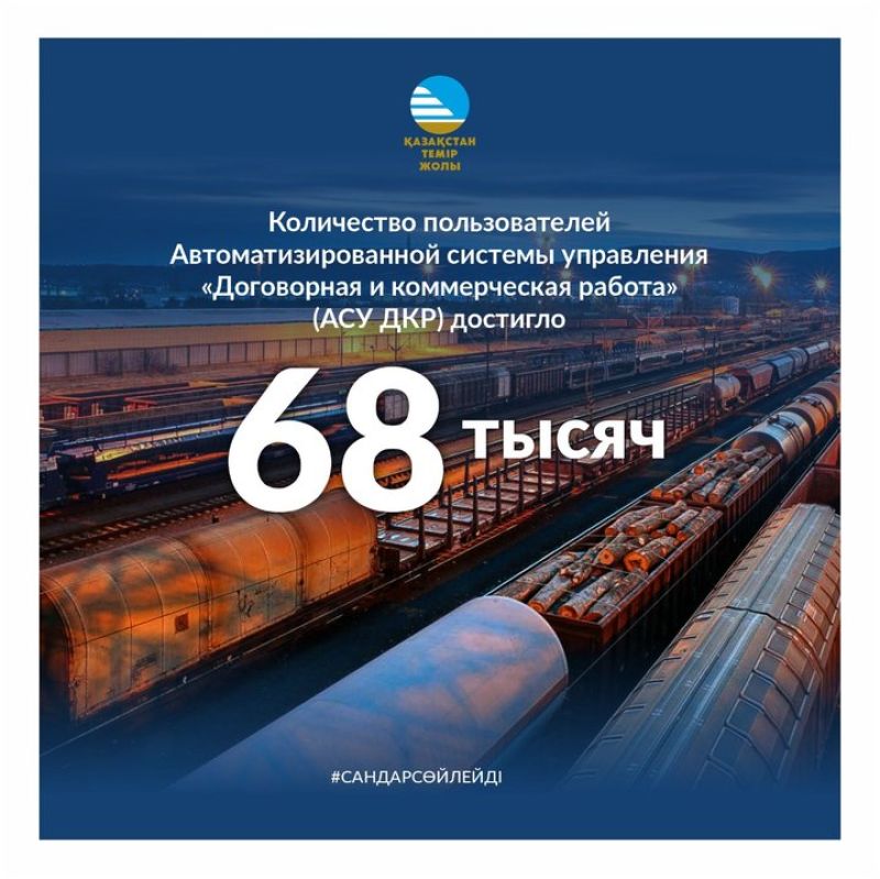 Количество пользователей АСУ ДКР достигло 68 тысяч