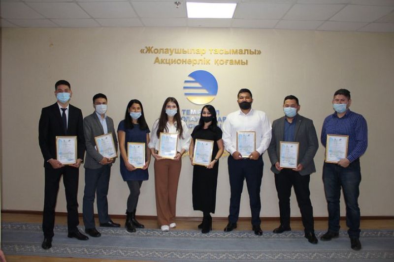 «Жолаушылар тасымалы» АҚ «100 жас есім» жобасының жеңімпаздарын марапаттады