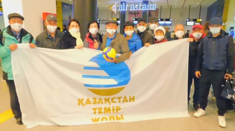 Призовые места в многоборье завоевали ветераны ҚТЖ на спортивном фестивале в Москве