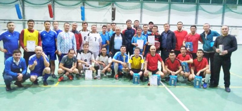 Қызылордалық теміржолшылар арасында шағын футболдан жарыс өтті
