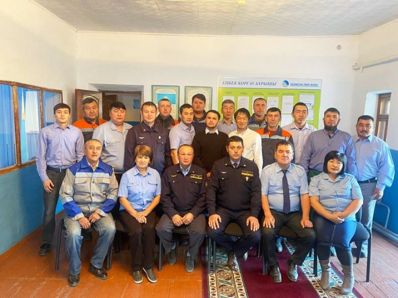 Қандыағаш станциясындағы №5 қалпына келтіру пойызына 85 жыл толды